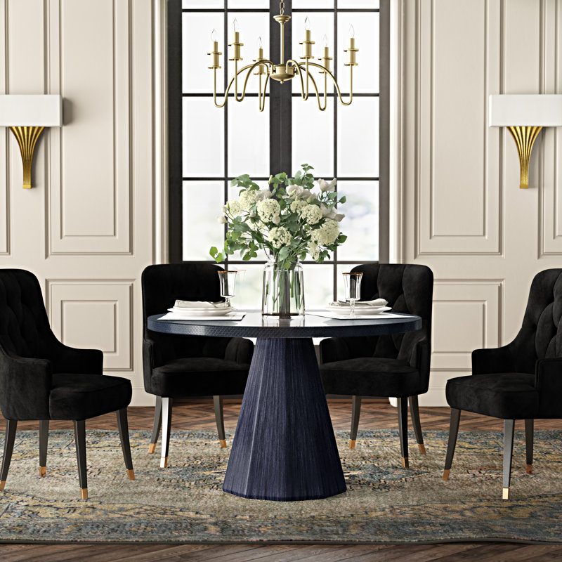 Seren Round Stone Dining Table
