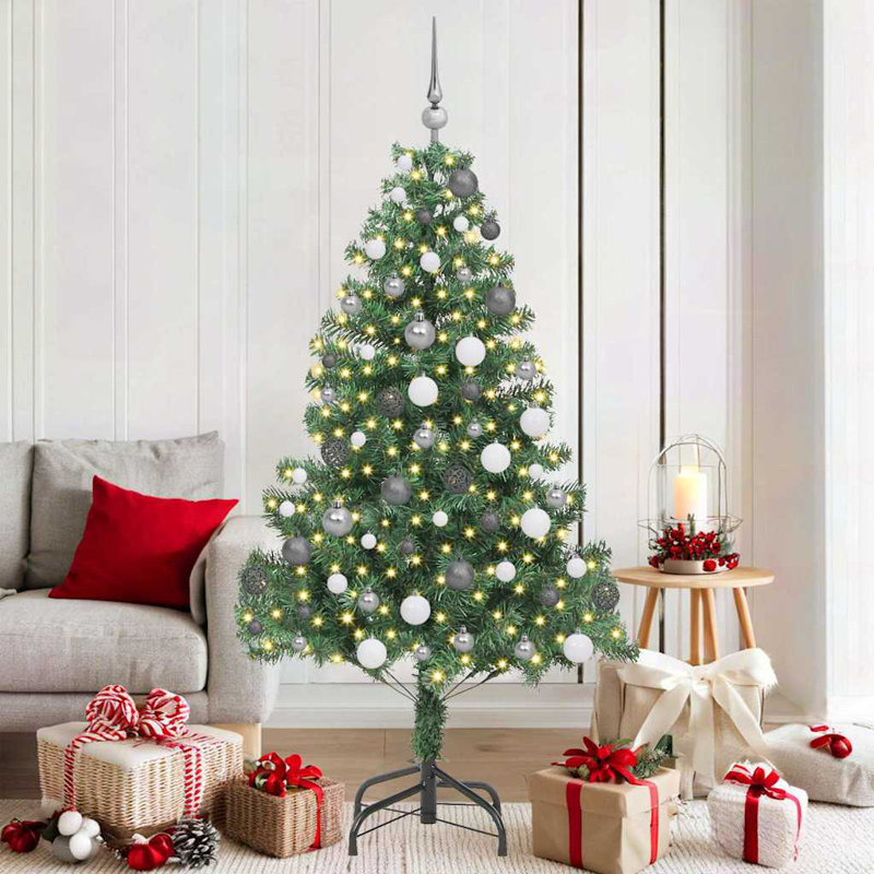 5.91' H Lighted Artificial Christmas Tree