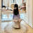 High-End Original Designer Vanity Stool with Casters