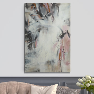 « a la mode », peinture sur toile tendue