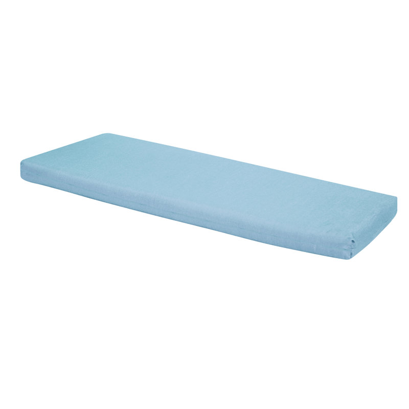 Coussin de banc d'extérieur Sunbrella®, Toile toile Sunbrella® bleu ciel