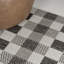 Tapis d'intérieur / extérieur noir / crème Dringham-715619847