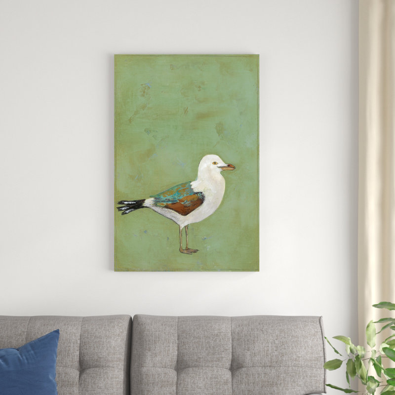 Oiseau de rivage vibrant II, H 36 po x l 24 po x P 1,25 po
