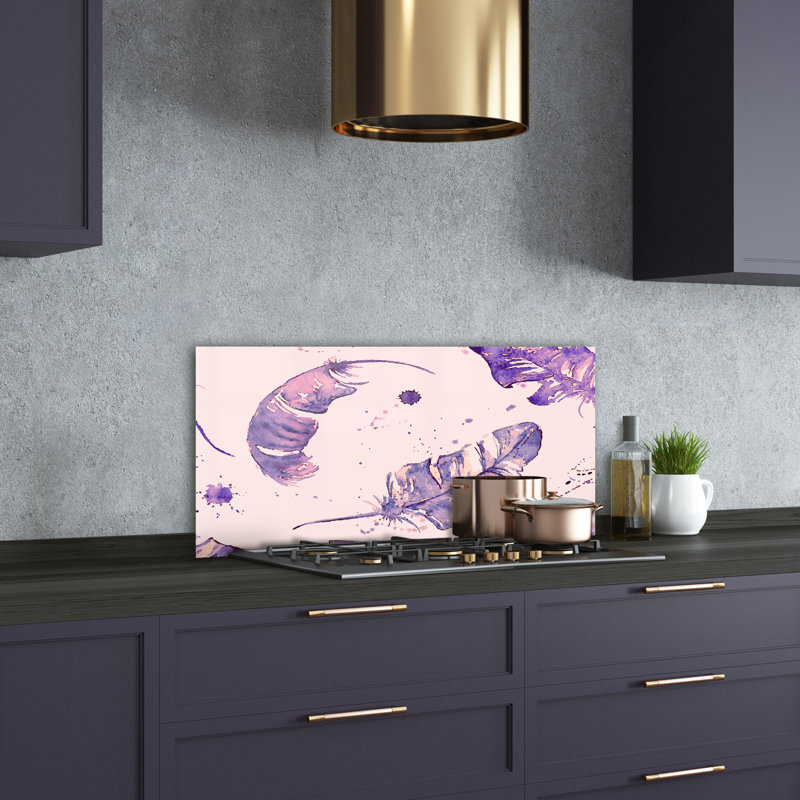 Nogales 50cm W x 100cm L Glass Peel and Stick Panel