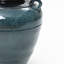 Vase en céramique bleu océan 15,8 po
