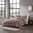 Textured Plaid Eddie Bauer Red Reversible Microsuede Comforter Set-17873882