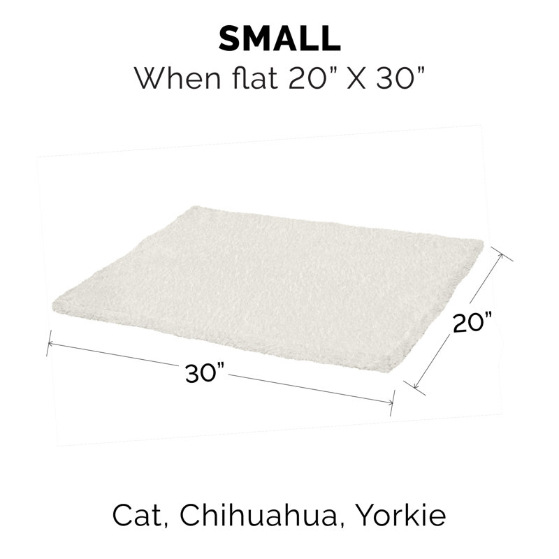 Small Dove Waterproof Self-Warming Pet Blanket