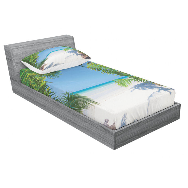 Microfiber Sheet Set, Twin XL Sheet Set with Fitted Sheet