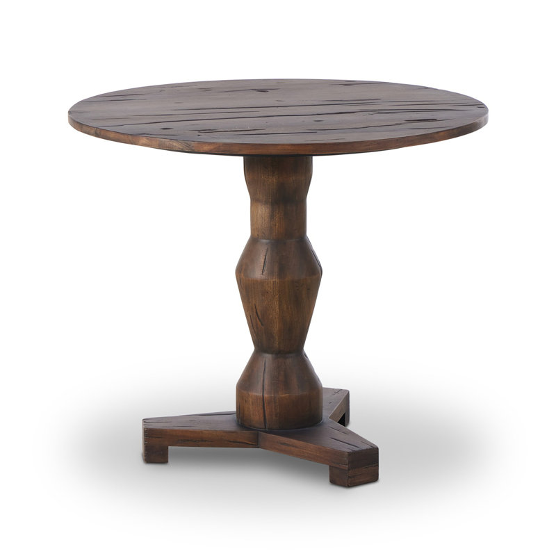 Rivi Large End Table-Antique Belgium Bleach, Brown