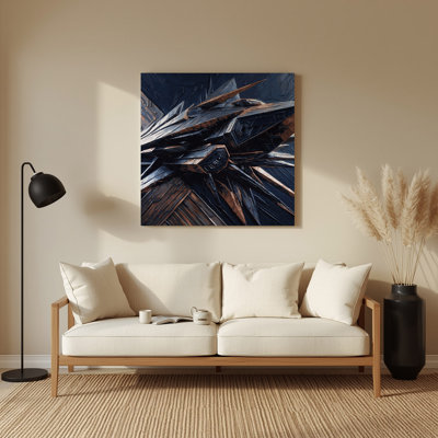 Art mural gris Sci Fi