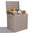 Olilawn 30 Gallons Outdoor Multipurpose Plastic Deck Box, can be used to store Halloween items, can be placed in any corner of the house, convenient storage-97959615