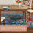TOWN & COUNTRY EVERYDAY Hibiscus Bloom Modern Floral Outdoor Rug Red/Blue/Beige-97549333