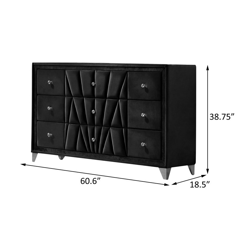 Commode, noir, Noir