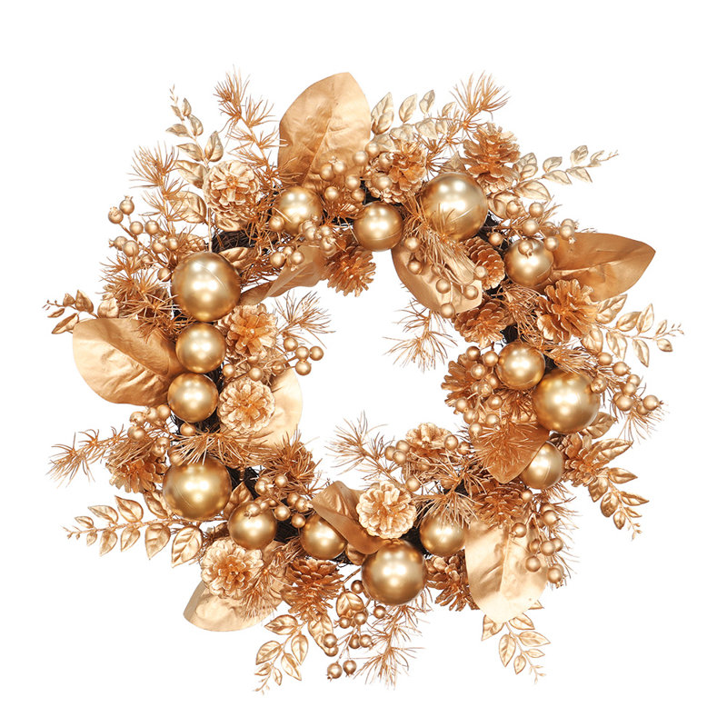Couronne de Noël artificielle 24 po