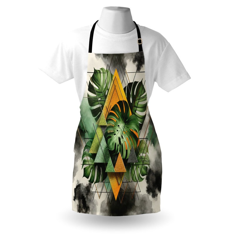 Geometric Bib Apron