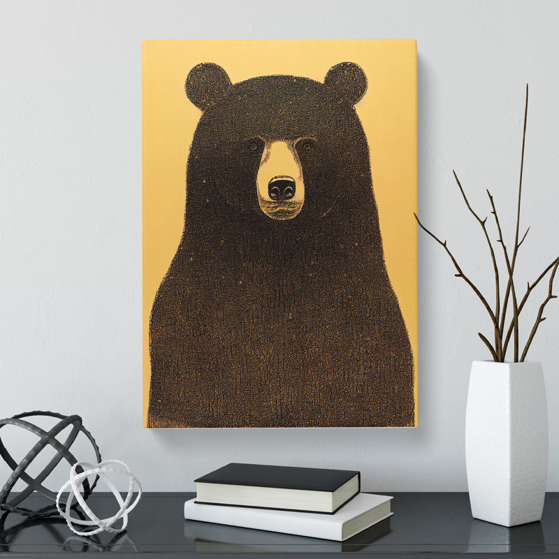 CAN-V0523-209X Bear Fantasy - Wrapped Canvas Print, 50cm H x 35cm W