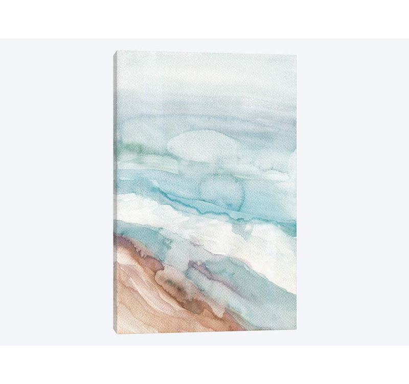 «Ocean Breeze», impression sur toile, H 40 po x l 26 po x P 1,5 po, Pas de tapis, Toile tendue