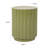 Verdant Metal Accent End Table