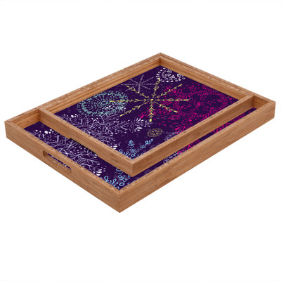 Bamboo Tray - Set of 2