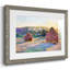 Haytstacks End Of Summer, 1891 - Art mural mural mat et encadré sous verre acrylique-1489449915-1489449914