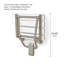 Banc de transfert mural pliant