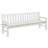 Ebern Designs Garden Bench Cushion 2.8" Fabric-771969734-771969735
