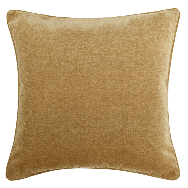 Sincere Dann Foley - Sincere - Pillow - 24" x 24", Yellow Khaki