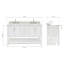 Magnolia Bath Vanity Rectangular Basin S073DCW2R-521815649-521815662-481079089
