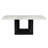 5PC DINING TABLE SET BLACK