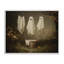 Trois fantômes de lessive suspendus, estampe numérique, conception par Arlington Prints-311269533-311269537