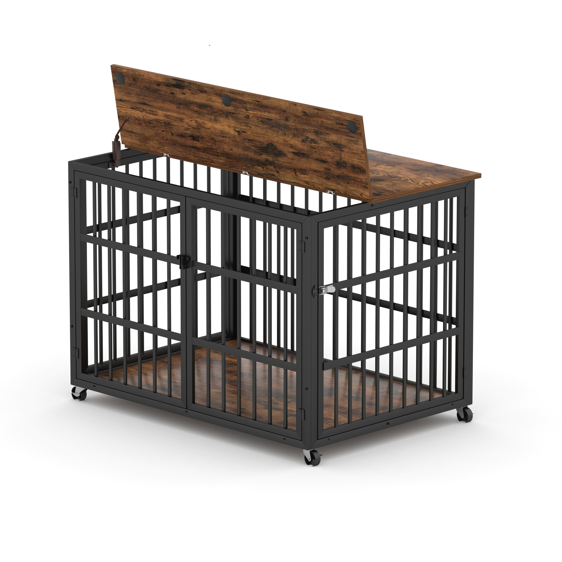 Tucker Murphy Pet™ Furniture Style Dog Crate, 43.3'' Wide, 29.9'' Deep ...