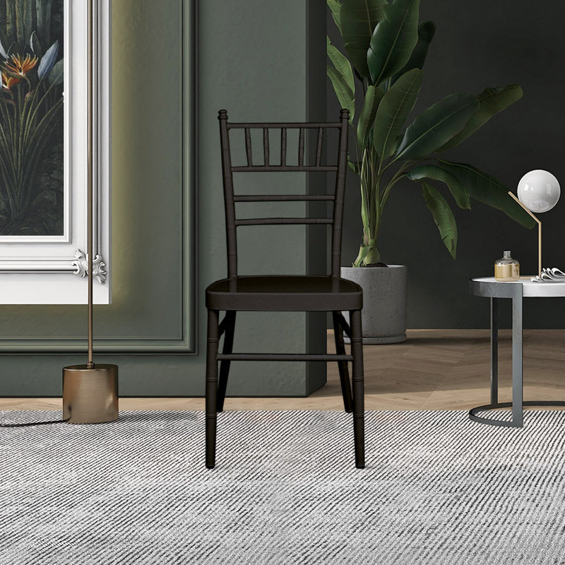 Chaise d'appoint Chiavari, Noir