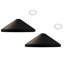 19cm H Metal Cone Lamp Shade ( Screw On )-299643036