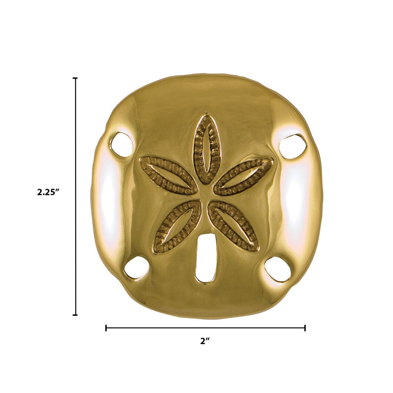 Sonnette Sand Dollar, Laiton