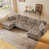 Light coffee Chenille