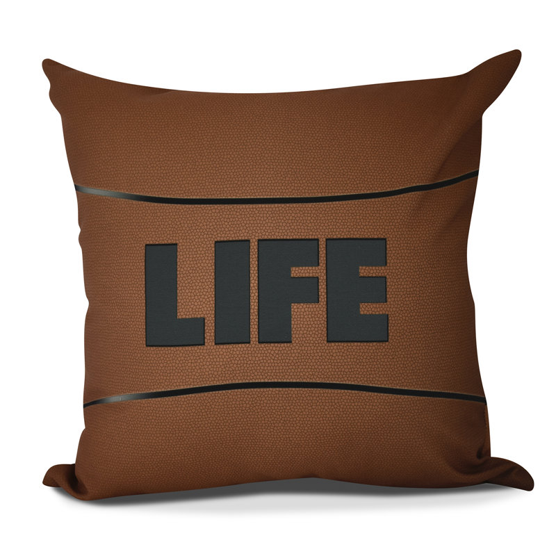Coussin Goals, Gourds and Gatherings, H 16 po x l 16 po