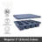Silicone (1") Ice Cube Tray w/ Lid