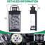 Matte Black Integrated LED Outdoor Sconce