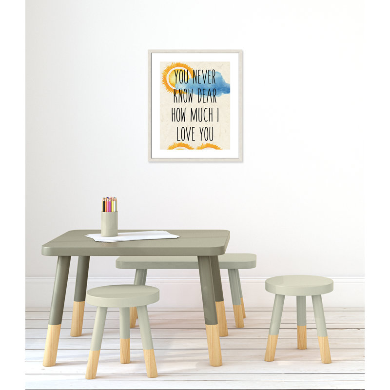 Impression sur papier Sunshine C, H 24,5 po x l 20,5 po x P 1,18 po, Encadré de boîte à grain de bois blanc