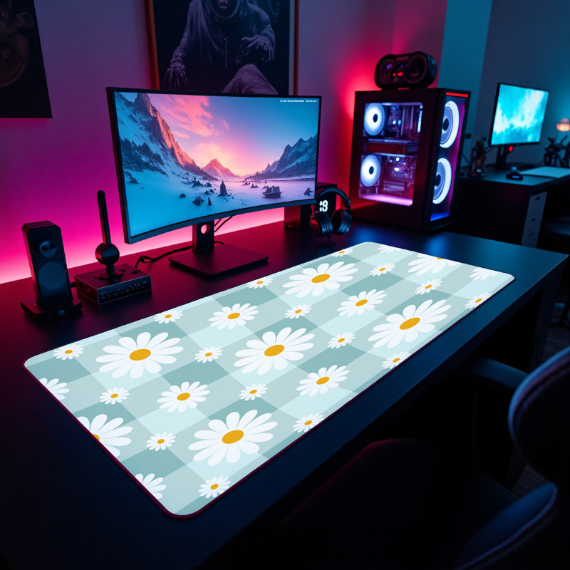 Polyester Desk Pad, 23.6x13.8