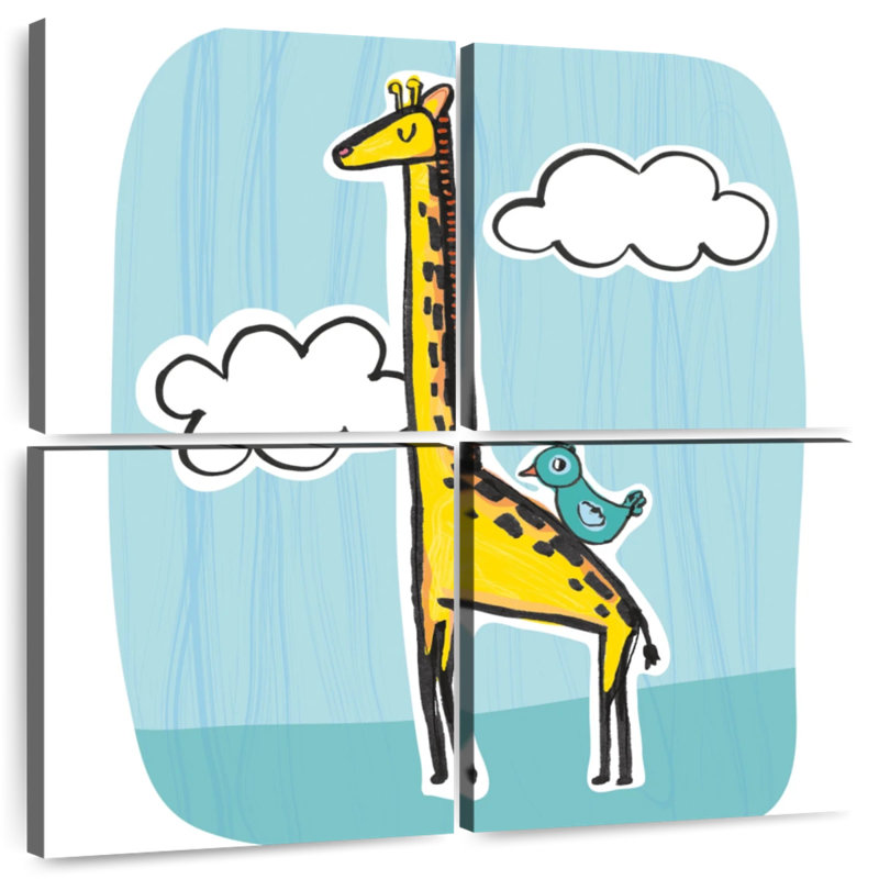 Ashelle Wild About You Giraffe, H 57 po x l 57 po