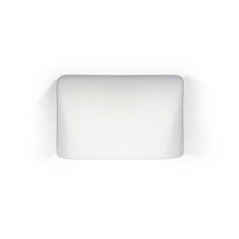 Plafonnier encastré blanc à intensité variable 1 lumière Aulay