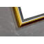 Miroir de salle de bain surdimensionné à DEL à cadre rectangulaire anti-buée et à intensité variable-863422913