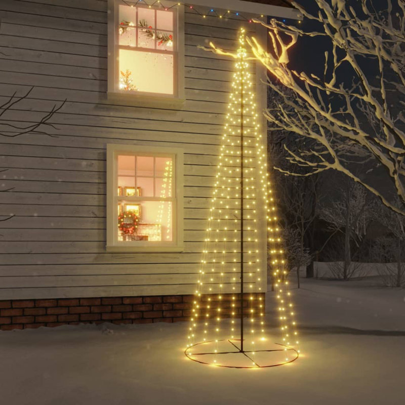 LED Indoor / Outdoor String Lights, Warm White, 70 x 180 cm (Diameter x H)