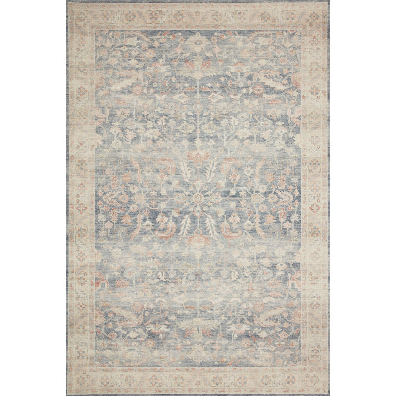 Claribel Oriental Indoor Rug, Rectangle 3'6" x 5'6"