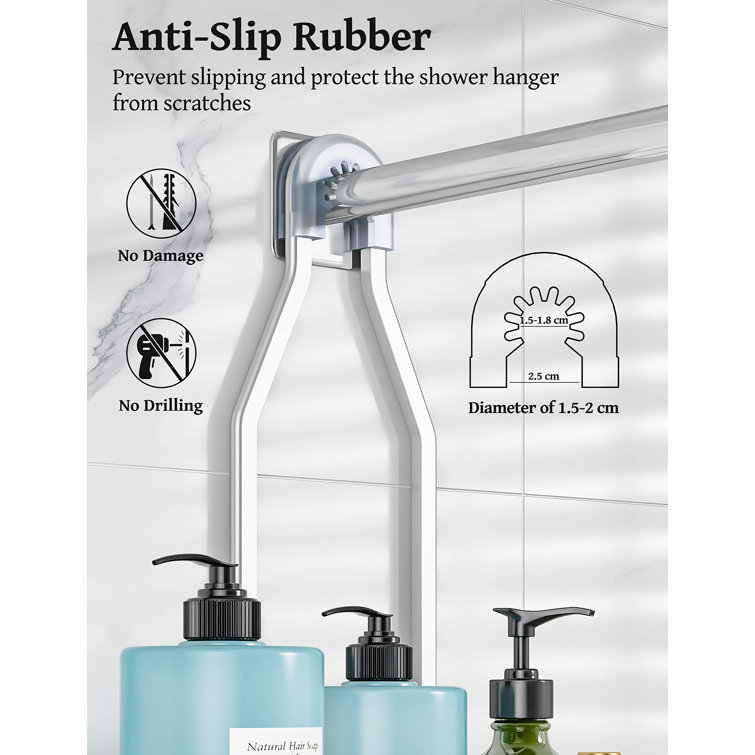 Liubovia Hanging Shower Caddy Rebrilliant