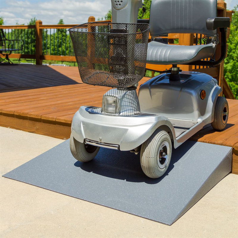 Silver Spring Foam Threshold Ramp, 4" H x 36" W x 24" D