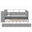 Versatile Twin Daybed With Built-In Drawers And Trundle Bed, Headboard Storage Compartments, Tables, And Convenient USB Charging Station-1971936373