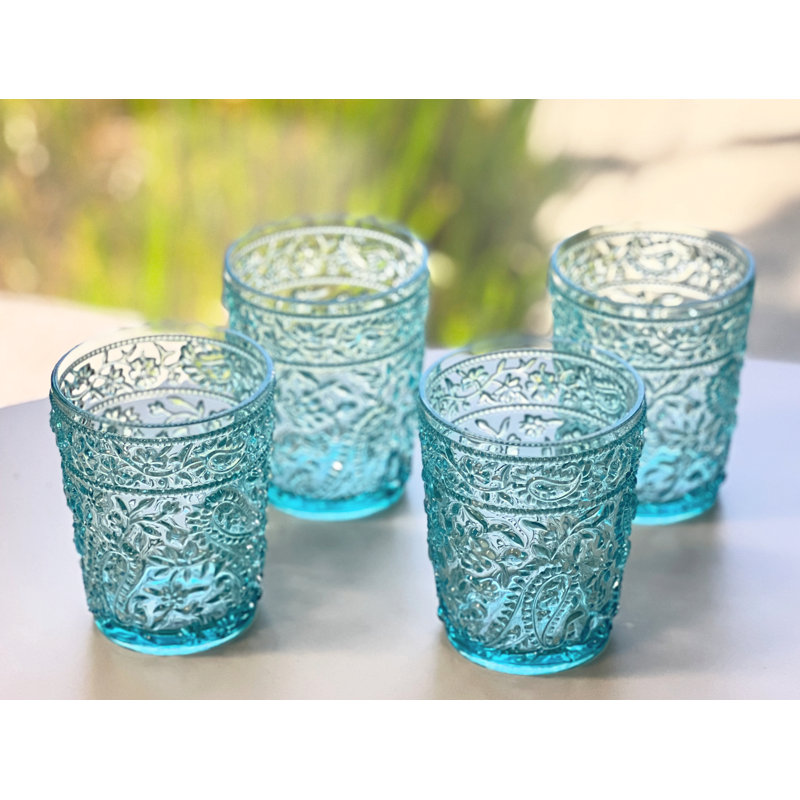 Verre à boire en acrylique Lola, Verre à bière, Sarcelle