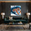 «Big Cats», toile de tigre gris de Sibérie-810972632